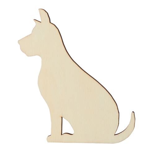 Unfinished Wood Dog Cutout All Wood Cutouts Wood Crafts Hobby