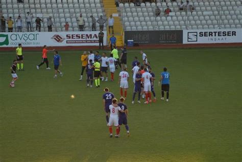 Balıkesirspor Afjet Afyonspor hazırlık maçı yarıda kaldı Futbol