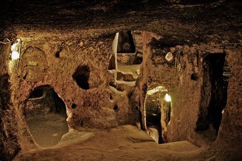 Derinkuyu The Deepest Underground City Known In Nevşehir Province