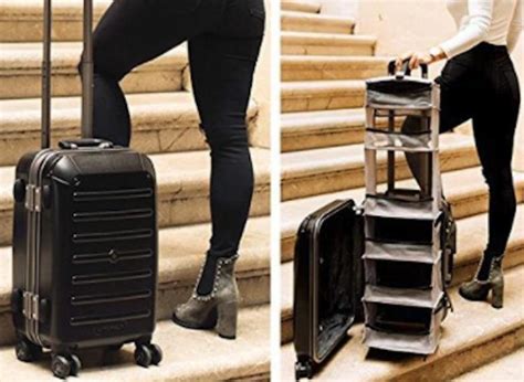 Carry On Closet Is The Suitcase For Overpackers