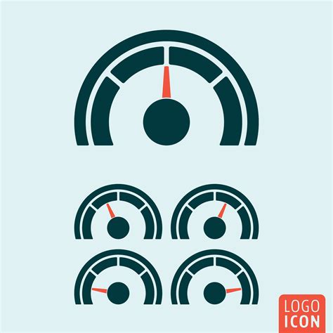 Gauge Icon Isolated 601552 Vector Art At Vecteezy