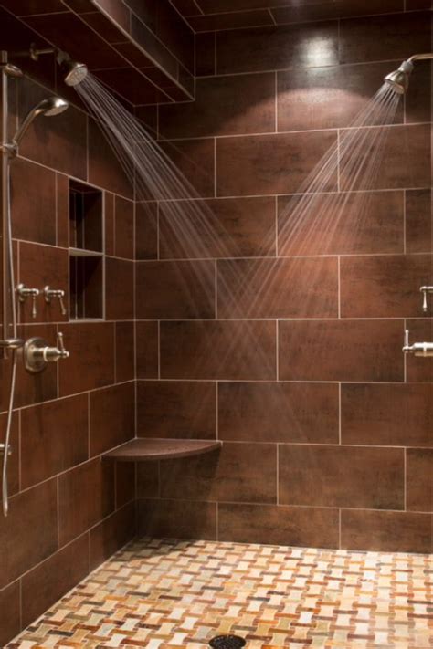 Double Shower Awesome House Bathroom Bathroom Design Dream Bathrooms