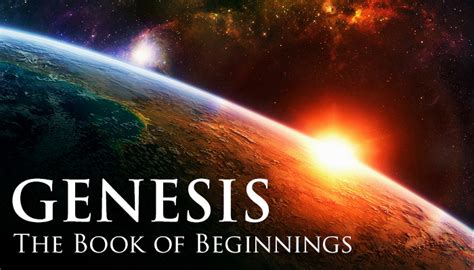 Genesis The Beginning Of Gods Revelation To Mankind In Gods Image