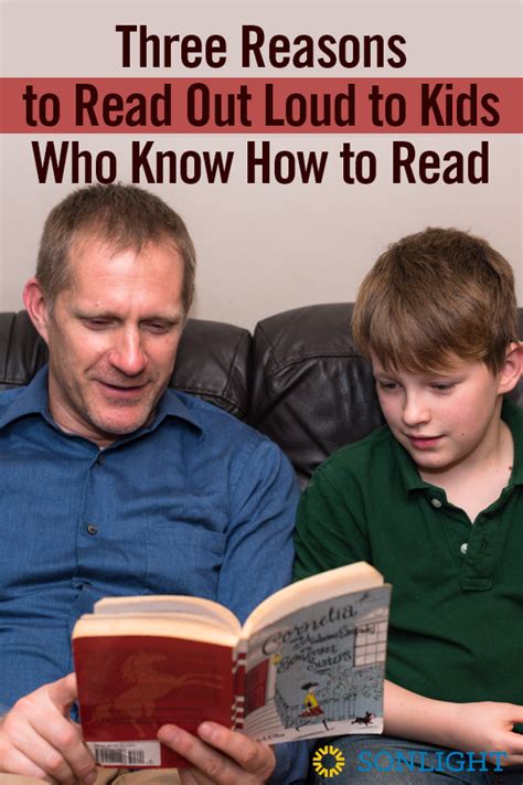 Three Reasons To Read Out Loud To Kids Who Know How To Read Sonlight