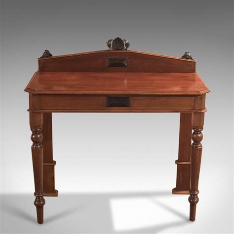 Tudor oak console / hall table from coburg hill antiques. Antique Console Table, Victorian, Scottish C.1850 ...