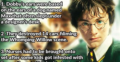 Petrifying Facts About Harry Potter And The Chamber Of Secrets Factinate