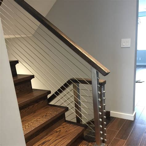 Each hardware component that accompanies our cable railing systems is made from 316 duplex stainless steel. China Interior Staircase Cable Railing Systems - China Cable Railing, Staircase Cable Railing