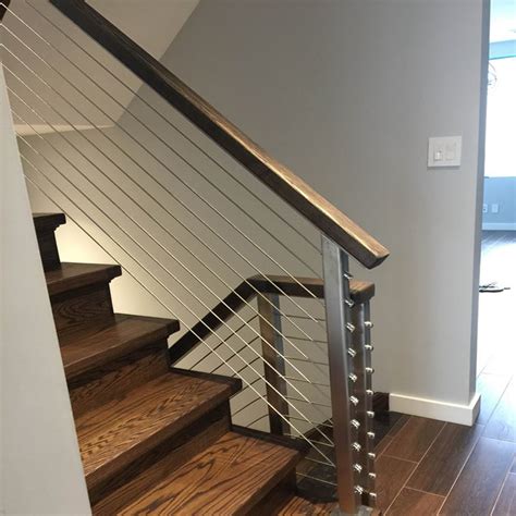 View hansen architectural systems residential cable railing gallery. China Interior Staircase Cable Railing Systems - China ...