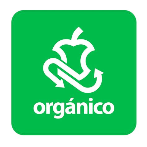 Etiqueta Autoadherible Para Residuos Orgánicos De 20 X 20 15900 En