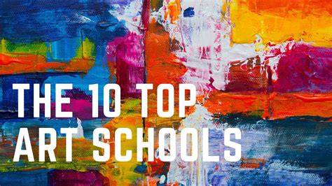 The 10 Top Art Schools In The United States Youtube