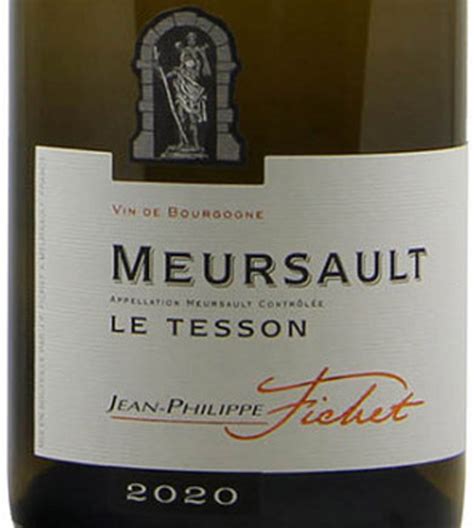 Fichetjean Philippe Meursault Tesson 2020 Woodland Hills Wine Company