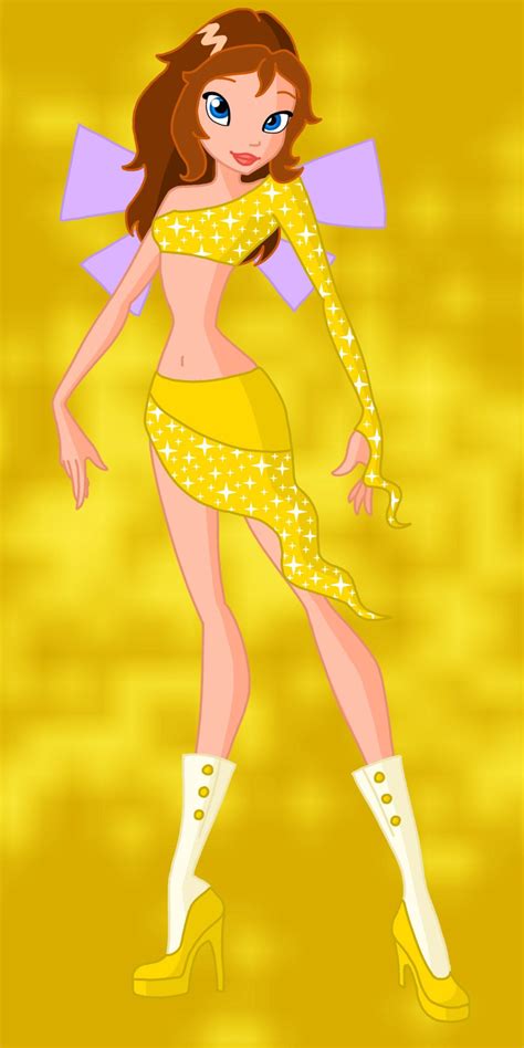 Jane As A Winx Club Character Drawing By Willemijn1991 Deviantart