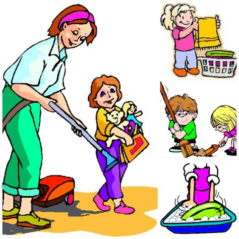 Kids Doing Chores Clipart At Getdrawings Free Download
