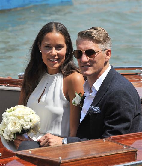 Ana Ivanovic Marries Footballer Bastian Schweinsteiger In Venice