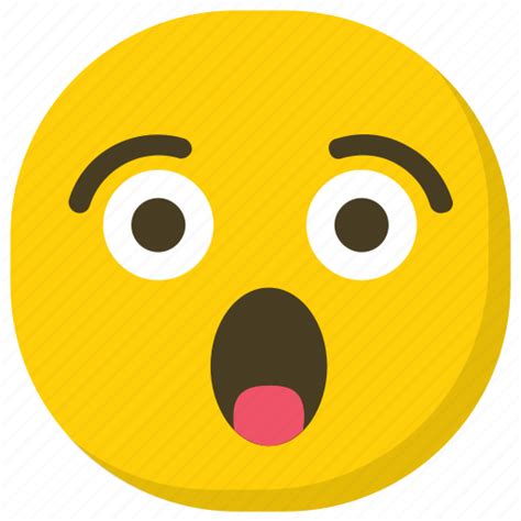 Emojiworld Smiley Emoticon Face Surprised Emoji Clipart