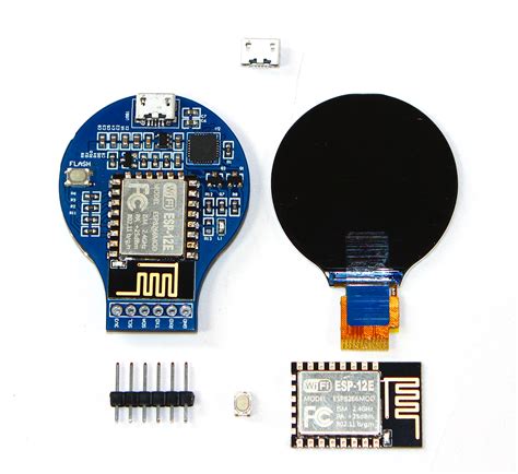 Roundy Round Lcd Board Based On Rp2040esp 12e Sb Components Sb