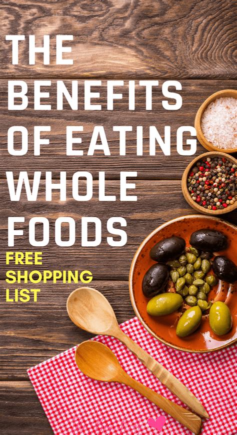 The kinds of foods allowed are completely natural and healthy to eat. 10 Benefits of Eating Clean + Whole Food Shopping List