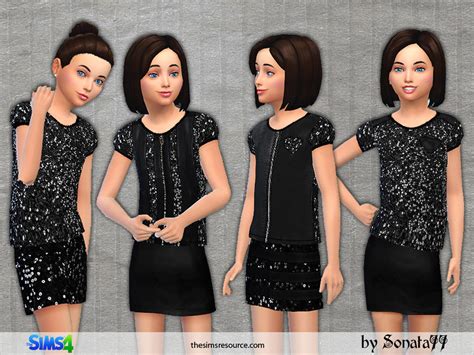 The Sims Resource S77 Set Girl Rockanddisco