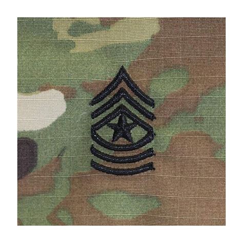 Buy United States Army Rank Sgm Sergeant Major Ocp Multicam Patch With