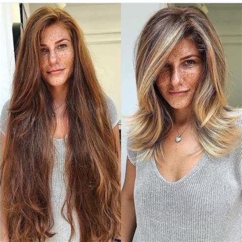 Before And After Haircut Styles For 2020 In 2020 Hair Makeover Hair