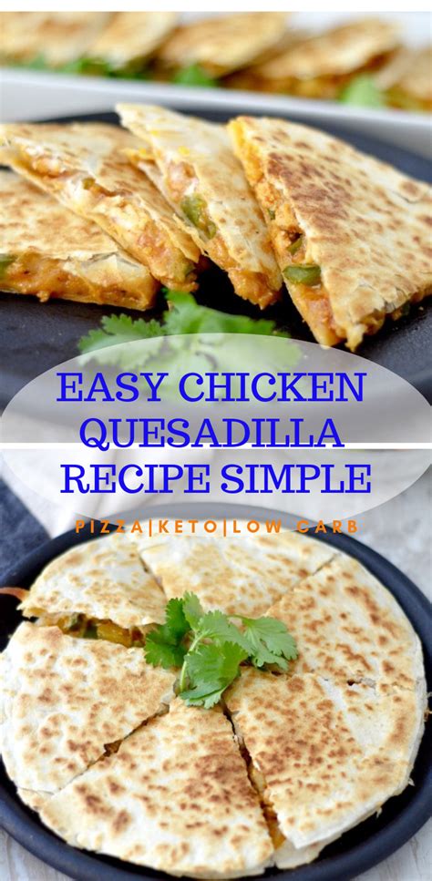 It's a unique, quick, easy, delicious dinner recipe that is ready in under 30 minutes and loaded with sneaky veggies! EASY CHICKEN QUESADILLA RECIPE SIMPLE | KAMILA KITCHEN