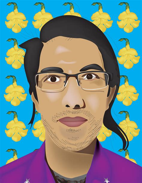 Digital Illustration Self Portrait With Mesh Tool On Behance
