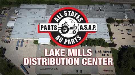 All States Ag Parts - Lake Mills Distribution Center - YouTube