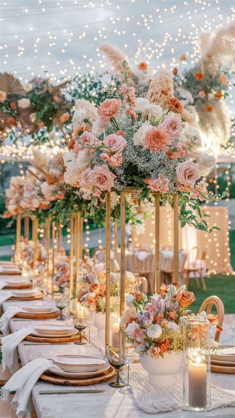 Wedding Rose Gold Theme Light Pink Wedding Pink And Gold Wedding