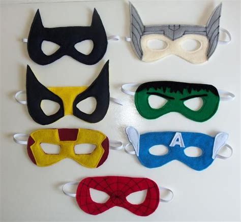 Cómo Hacer Una Careta De Superhéroe Fancy Dress Máscaras De Súper