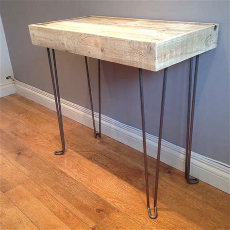 Stylize your home at west elm®! DIY Pallet Wood Side Table with Hairpin Legs | Pallet ...