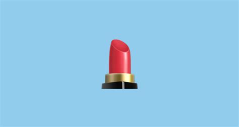 Emoji meaning a yellow face with open eyes and a skewed frown, as if scrunching its cheeks or chewing its lips. 💄 Lipstick Emoji