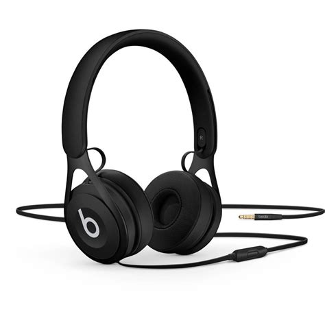 Refurbished Apple Beats Ep Black Wired On Ear Headphones Ml992lla
