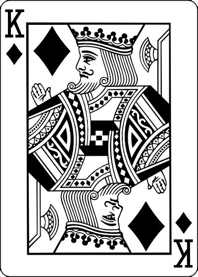 18 King Card Vector Images King Playing Card Drawings King Playing