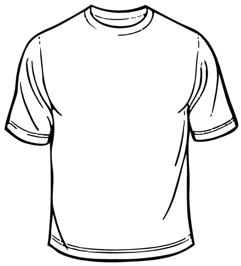 Blank Tshirt Template Best Template Collection