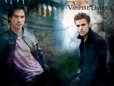 The Vampire Diaries Damon And Stefan Salvatore Wallpaper 9294218