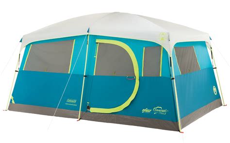 Coleman Tenaya Lake Fast Pitch 8 Person Cabin Tent With Closet