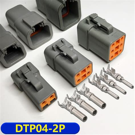 Dtp P Deutsch Automotive Sealed Waterproof Connector P P P Harness Male And Female Plug High