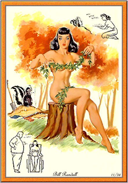 BILL RANDALL Pin Up Art 2 Pinterest