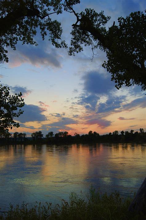 Missouri River Glow Photograph By Cricket Hackmann Fine Art America