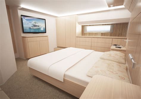 Five different people at different times of their lives bond at a wedding after being seated together at the singles table. Yacht-design-master-bedroom | Boat Design Net