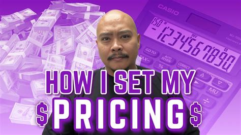 My Pricing Break Down Youtube