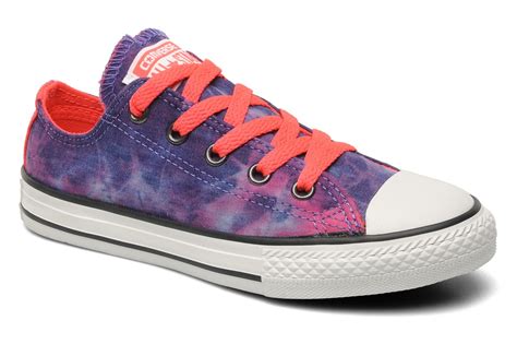 Converse Chuck Taylor All Star Tie And Dye Ox K Lila Sneaker Bei