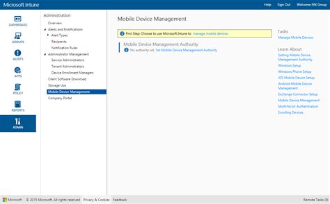 Hey My Mdm Authority Is Set To Office 365 In Microsoft Intune