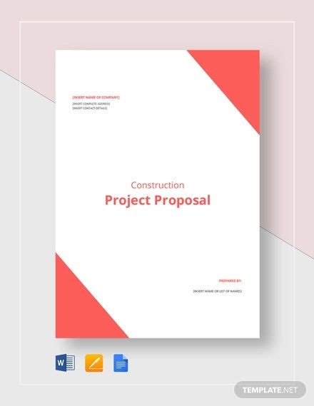 Your first and last name in the subject line. Project Proposal Template - 24+ Free Word, PDF, PSD ...