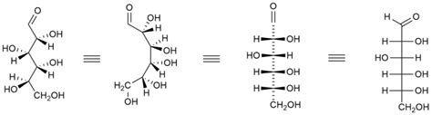 D Glucose Fischer Projection