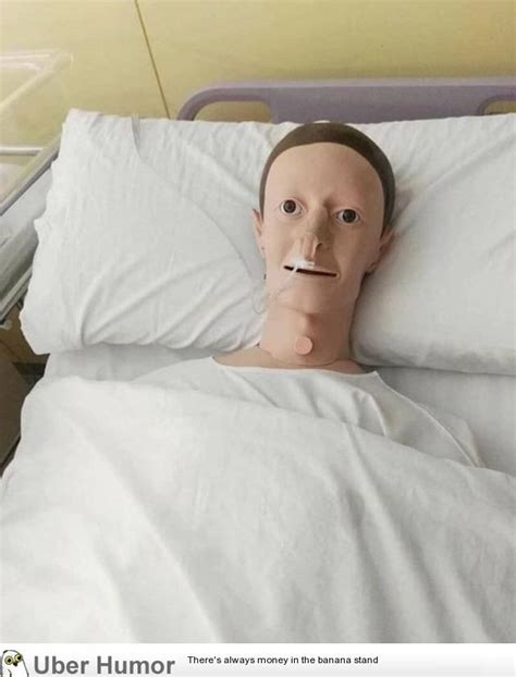 Medical Dummy Looks Like Zuckerberg Funny Pictures Quotes Pics
