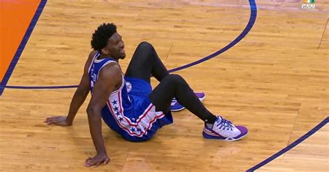 Joel Embiid Gets Warning For Flopping During Incident With Andre Drummond