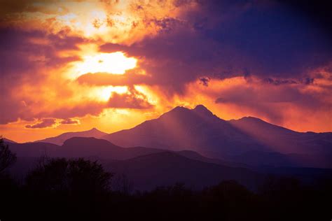 Rocky Mountain Sunset Photograph By James Bo Insogna