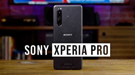 Sony Xperia Pro Hands On Review Youtube