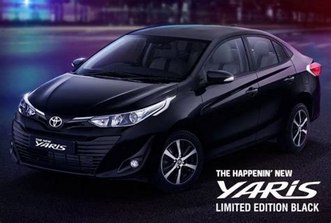 Toyota Yaris Goes Dark With Black Edition